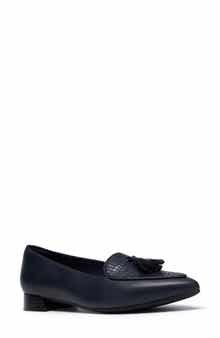 Natalyn Quartz Croc Embossed Loafer