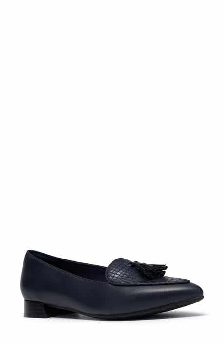 Natalyn Quartz Croc Embossed Loafer