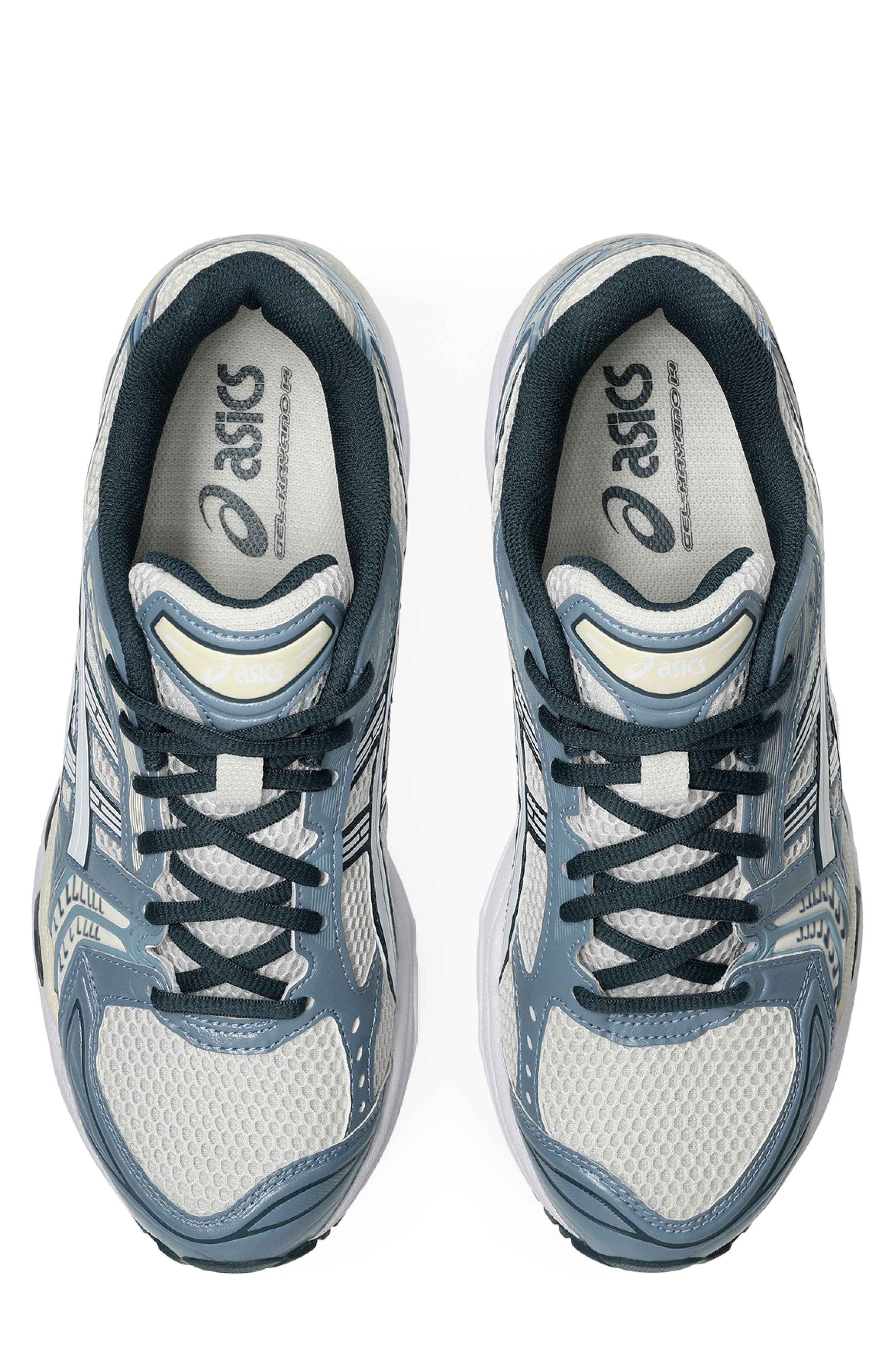Gender Inclusive GEL-KAYANO® 14 Sneaker, Alternate, color, CREAM/ RAW INDIGO