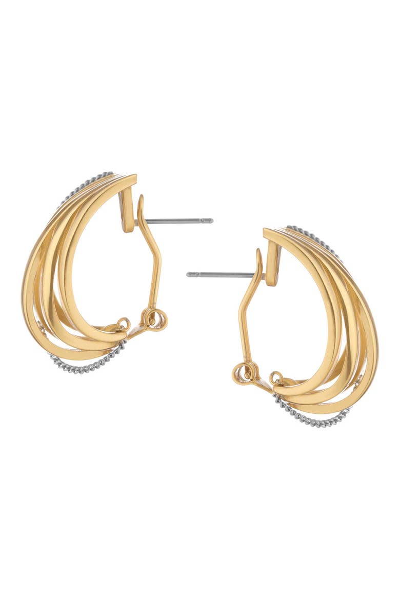 Allegra Hoop Earrings, Alternate, color, YELLOW