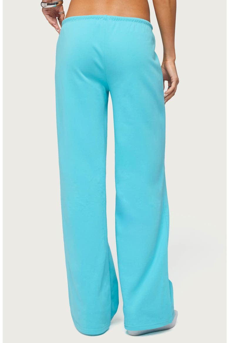 Callista Straight Leg Sweatpants, Alternate, color, TURQUOISE