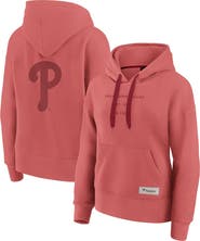 FANATICS Women's Fanatics Red Philadelphia Phillies Elements Future Ground Subtle Tonal Pullover Hoodie