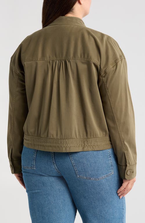CASLON CASLON® BUTTON-UP UTILITY JACKET 