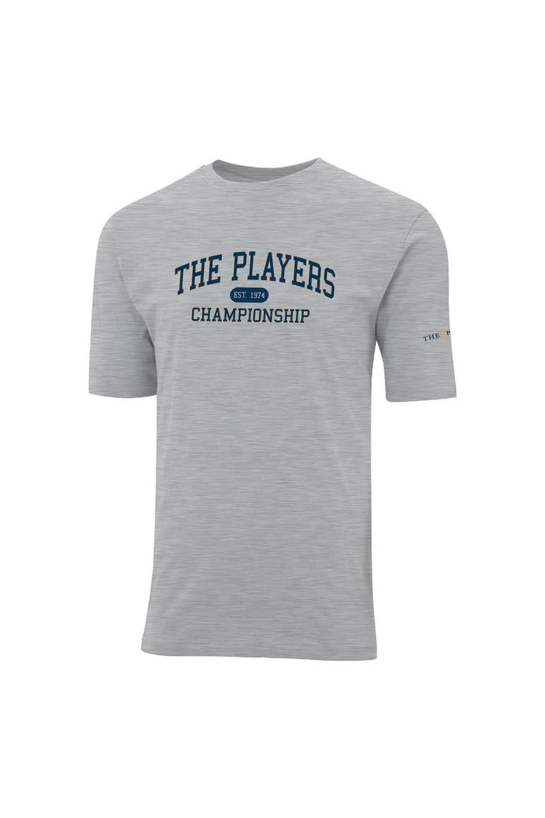 Men's Ahead  Gray THE PLAYERS Arched Logo Pembrooke T-Shirt, Alternate, color, Gray