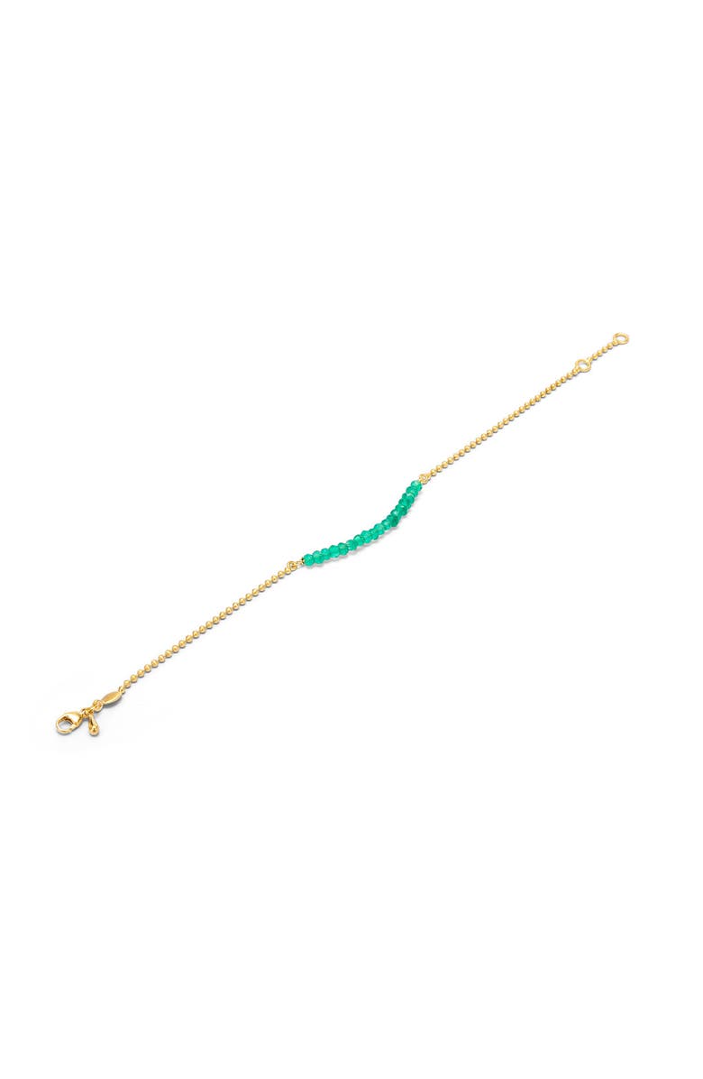 Eloise Jewelry Cosmos Bracelet with Gemstone, Main, color, Green Onyx