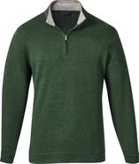 David Donahue Quarter Zip Pullover