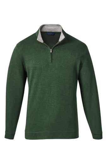 David Donahue Quarter Zip Pullover