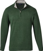 David Donahue Quarter Zip Pullover