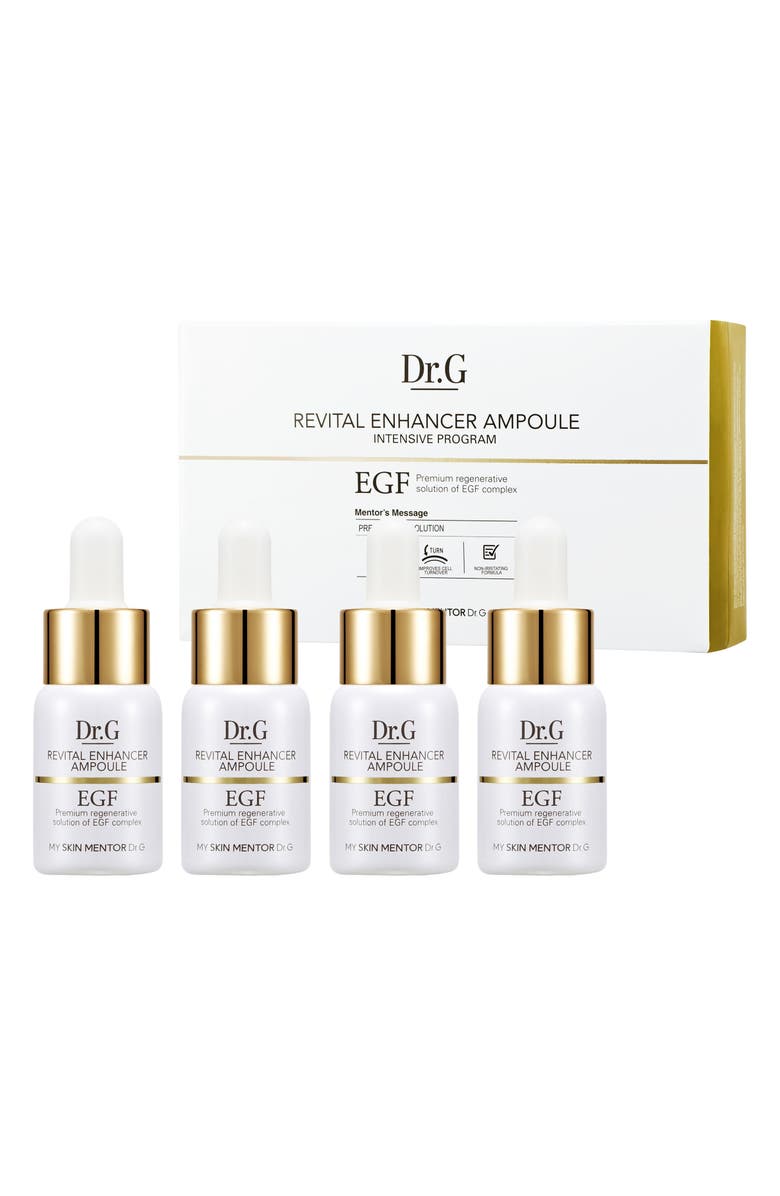 My Skin Mentor Dr. G Beauty Revital Enhancer EGF Ampoule Four-Week Program, Alternate, color,