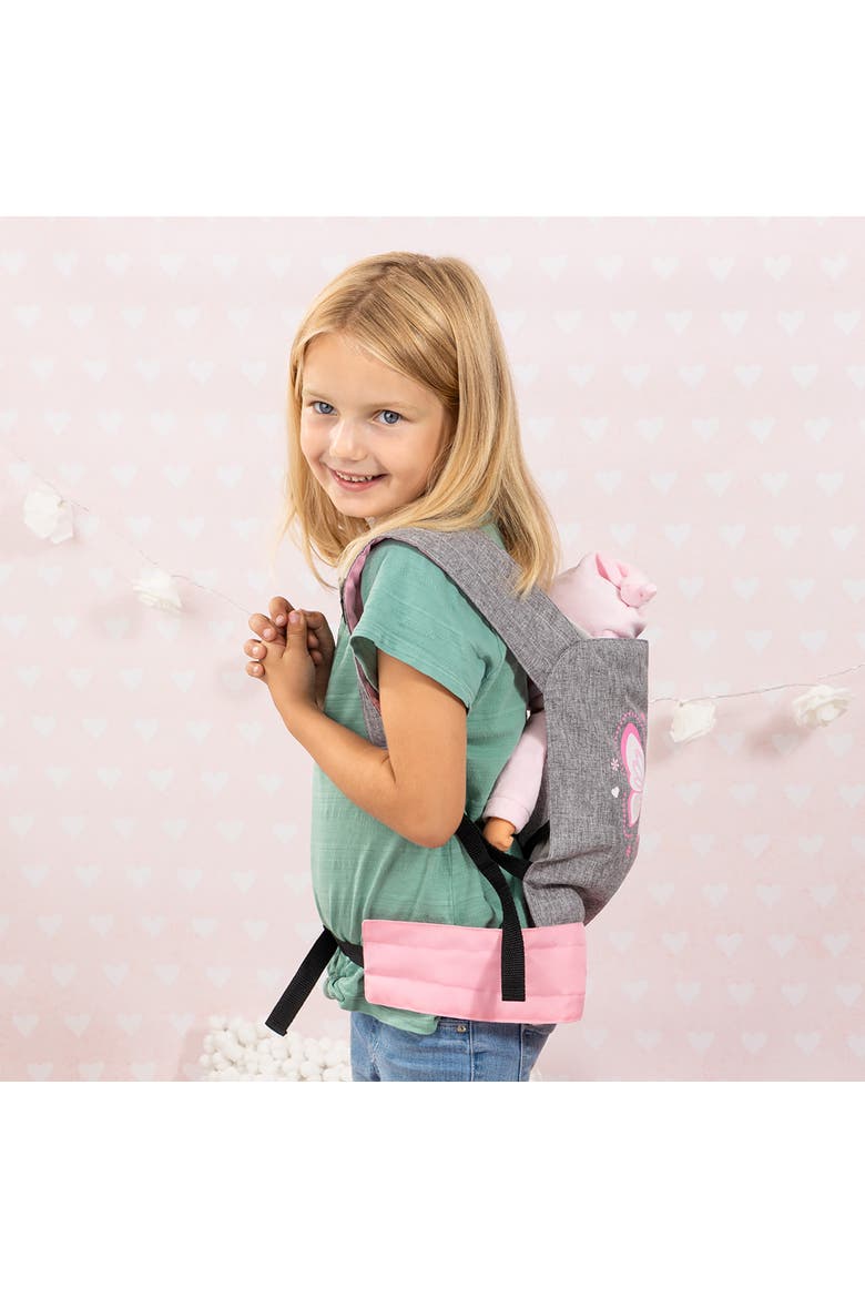 Carrier Modern Design Grey, Pink, Butterfly, Alternate, color, Multicolored