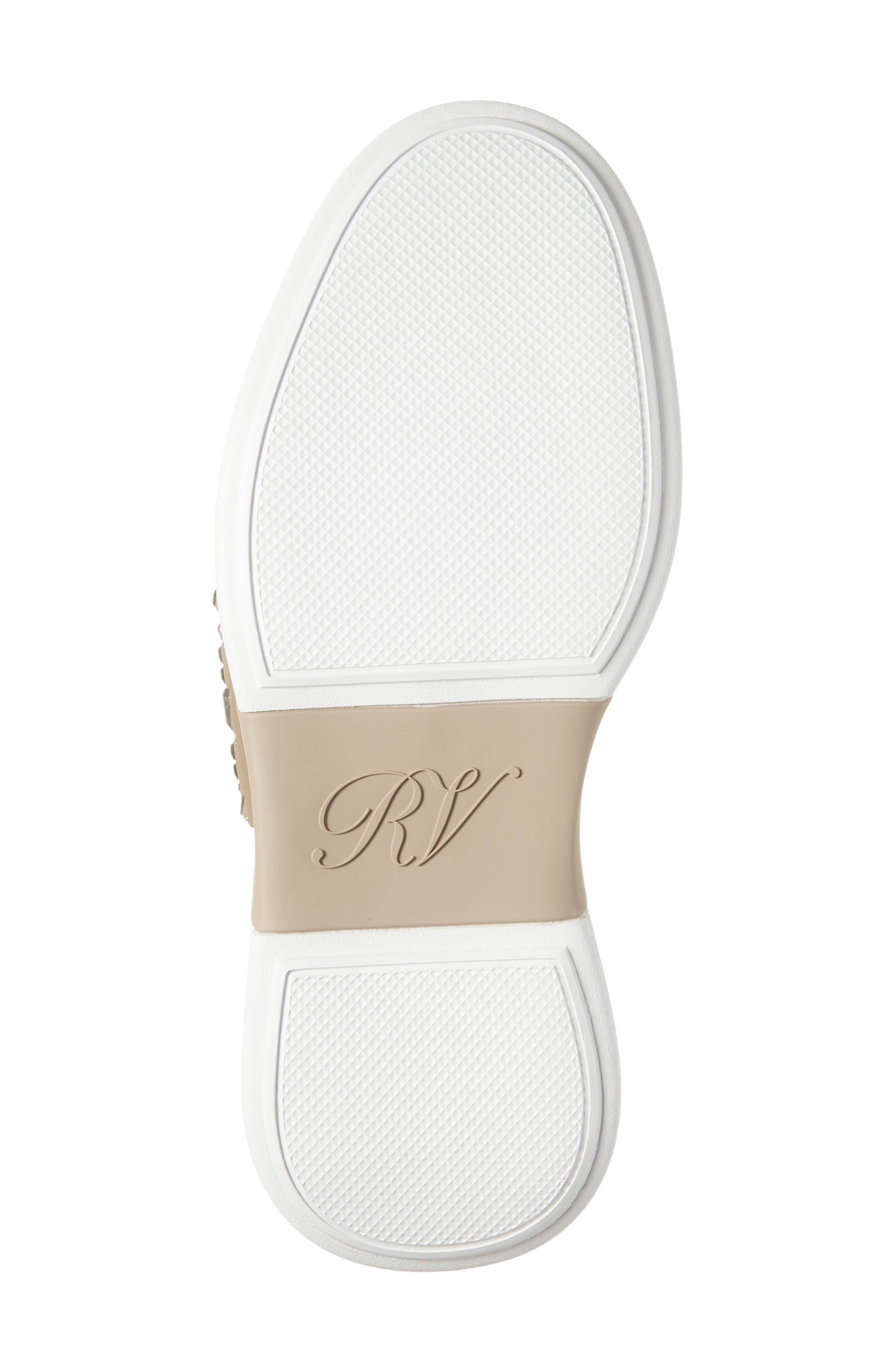 Roger Vivier Viv Skate Crystal Embellished Platform Sneaker, Alternate, color, Altraversione