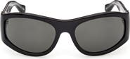 Christian Louboutin 60mm Oval Sunglasses