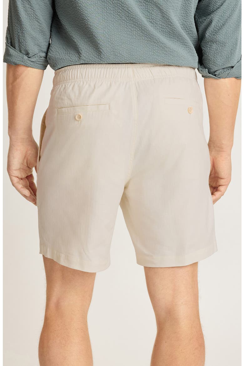 Nomad Herringbone Shorts, Alternate, color, IVORY HERRINGBONE LINEN