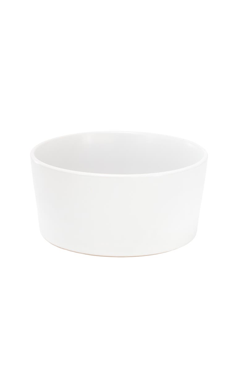 Elama Josh 18 Piece Stoneware Dinnerware Set, Alternate, color, White