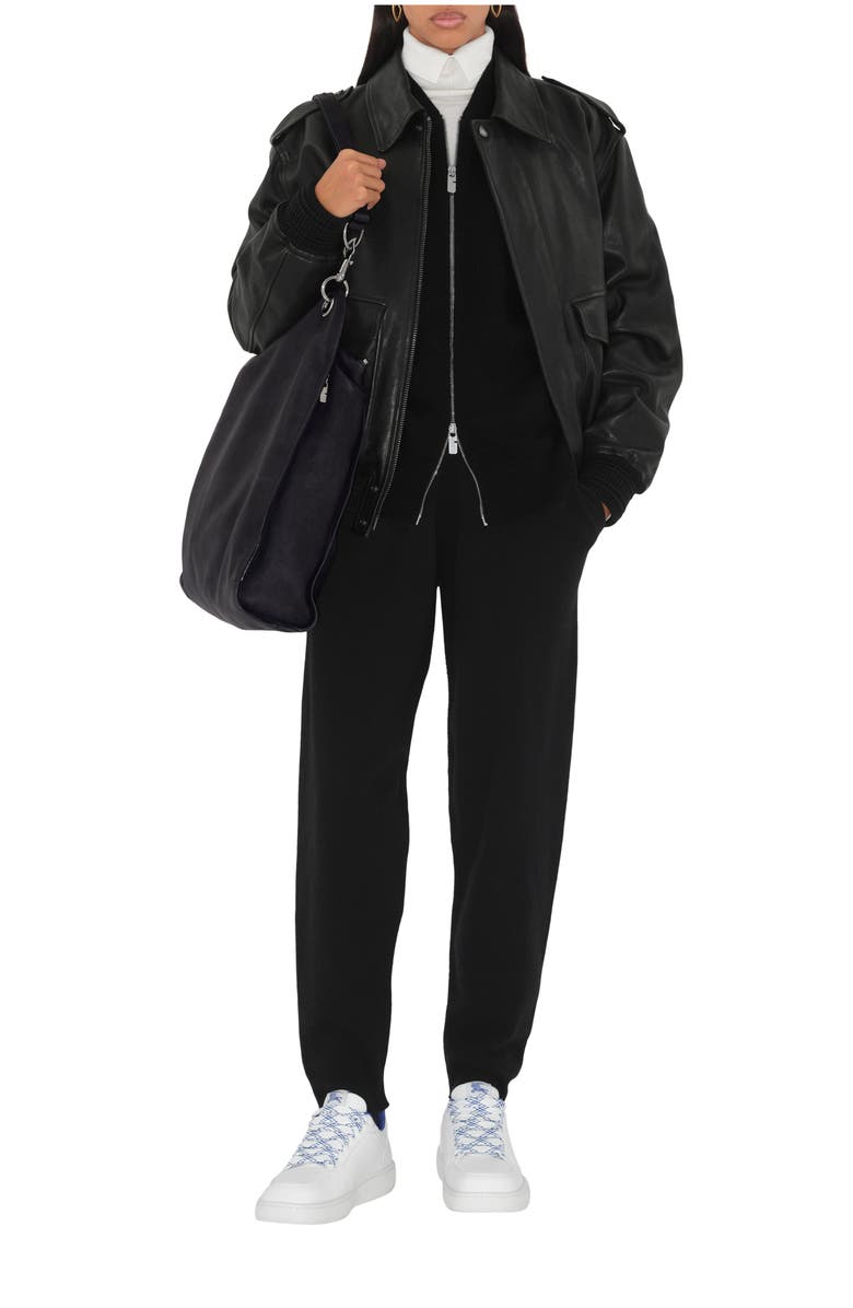 Burberry Wool Cashmere Blend Jogging Pants, Main, color, 