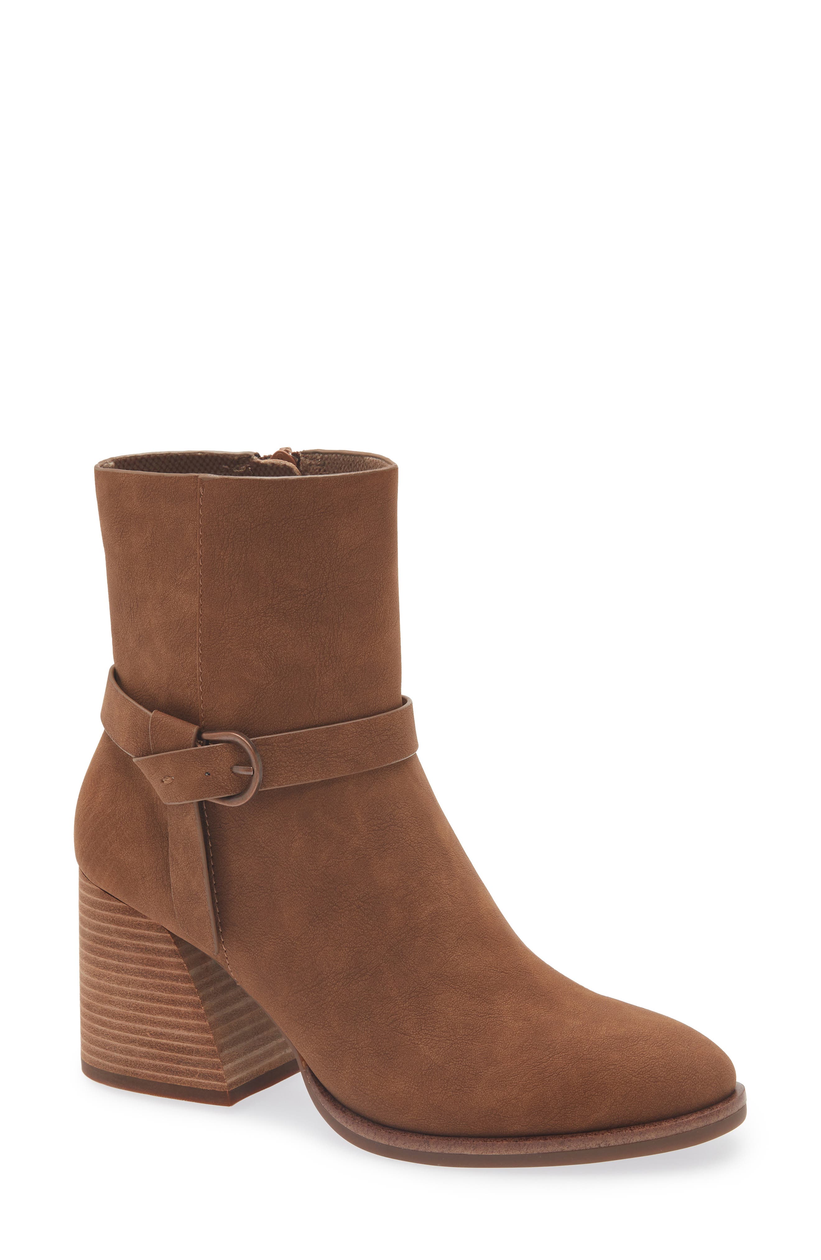 Suzi Bootie, Main, color, BROWN NUBUCK