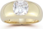 CHLOE AND MADISON 14K Gold Plated Sterling Silver Dome Ring