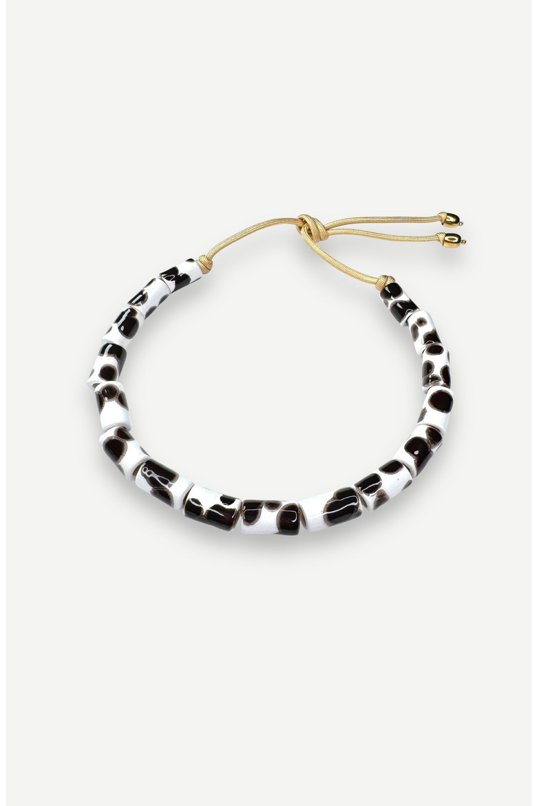 Bead Four Candy Necklace, Alternate, color, Tort