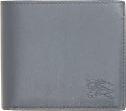 Burberry Equestrian Knight Design Leather Bilford Wallet
