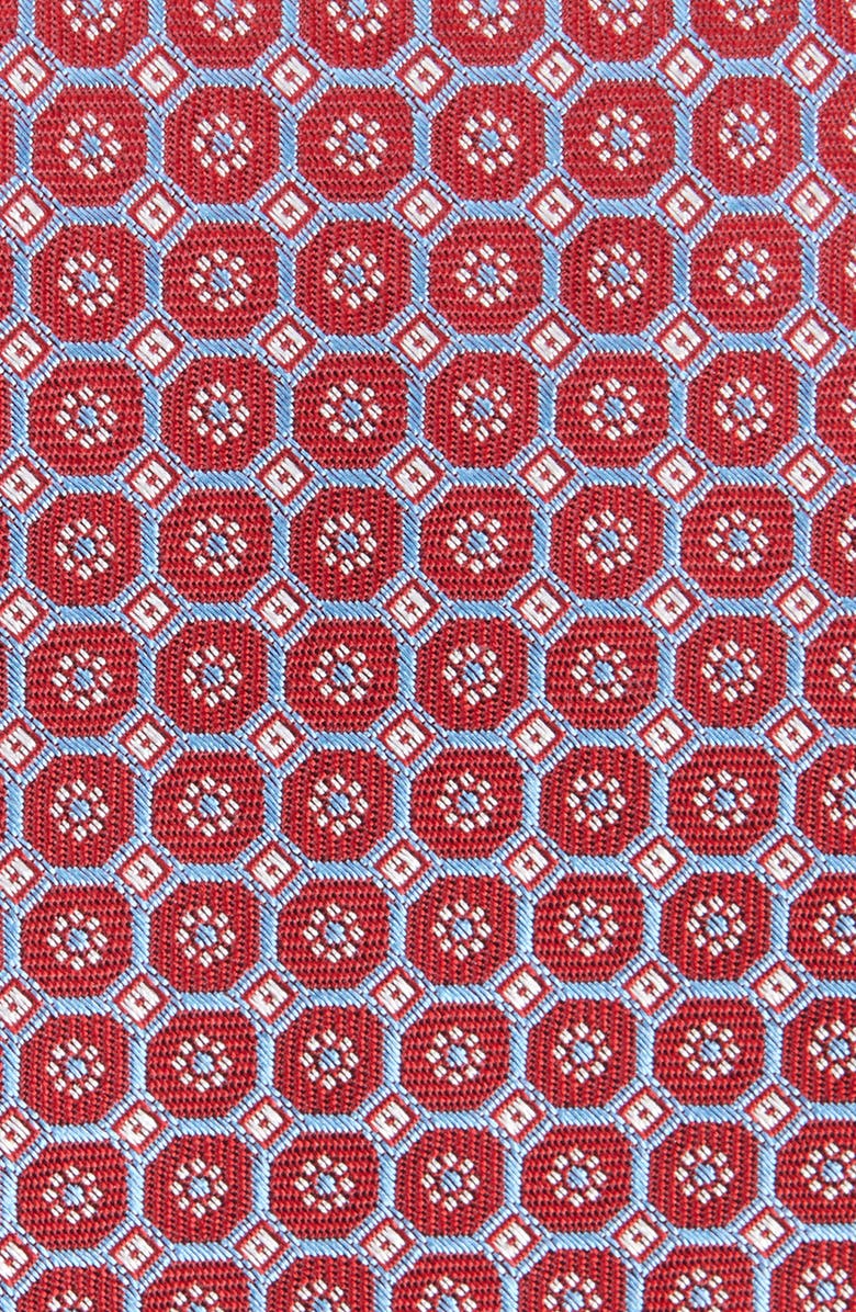 David Donahue Neat Silk Tie, Alternate, color,