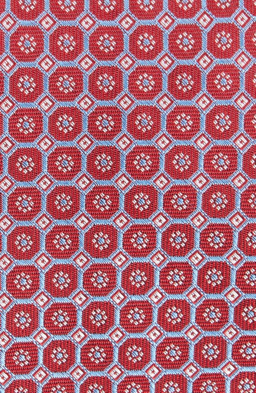 David Donahue Neat Silk Tie