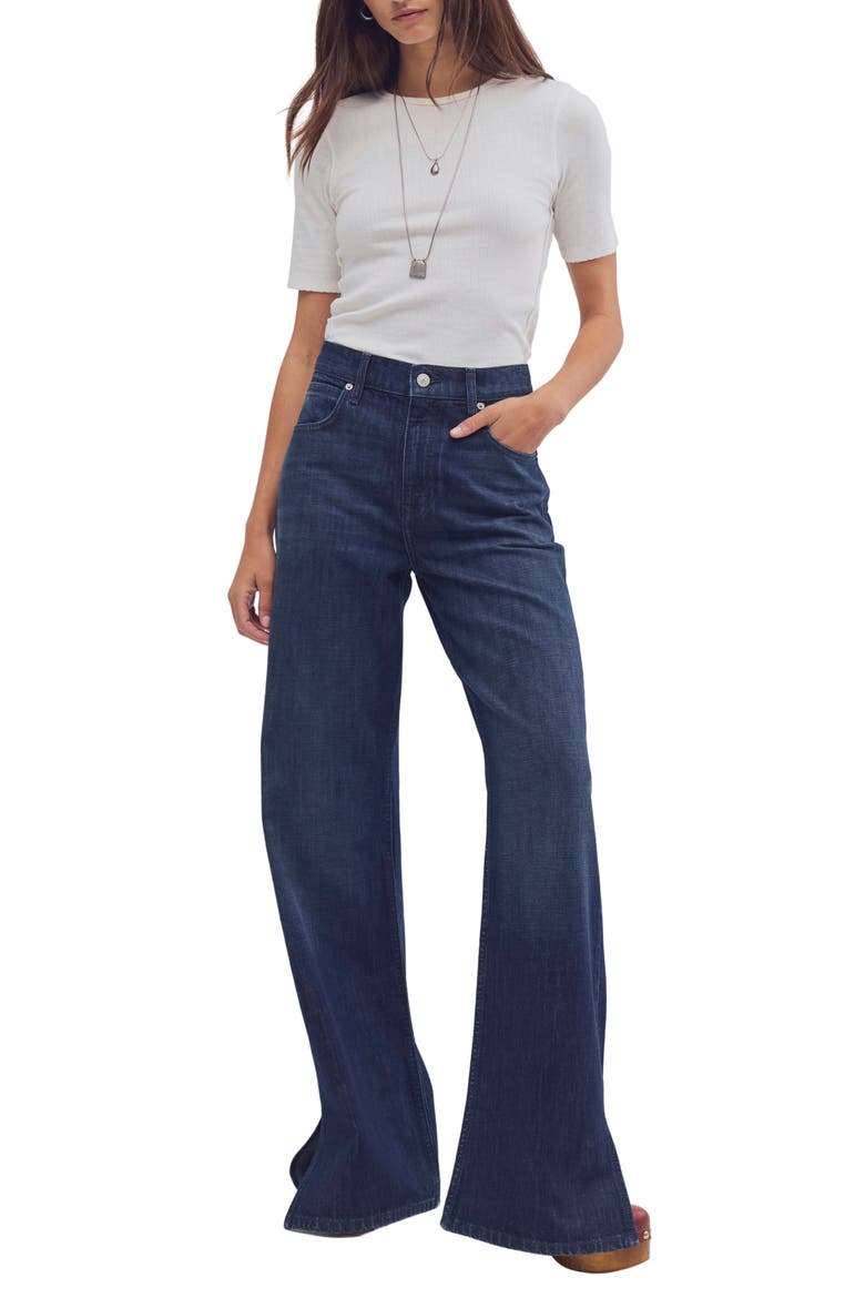 Encore High Waist Flare Jeans, Alternate, color, BACKSTAGE