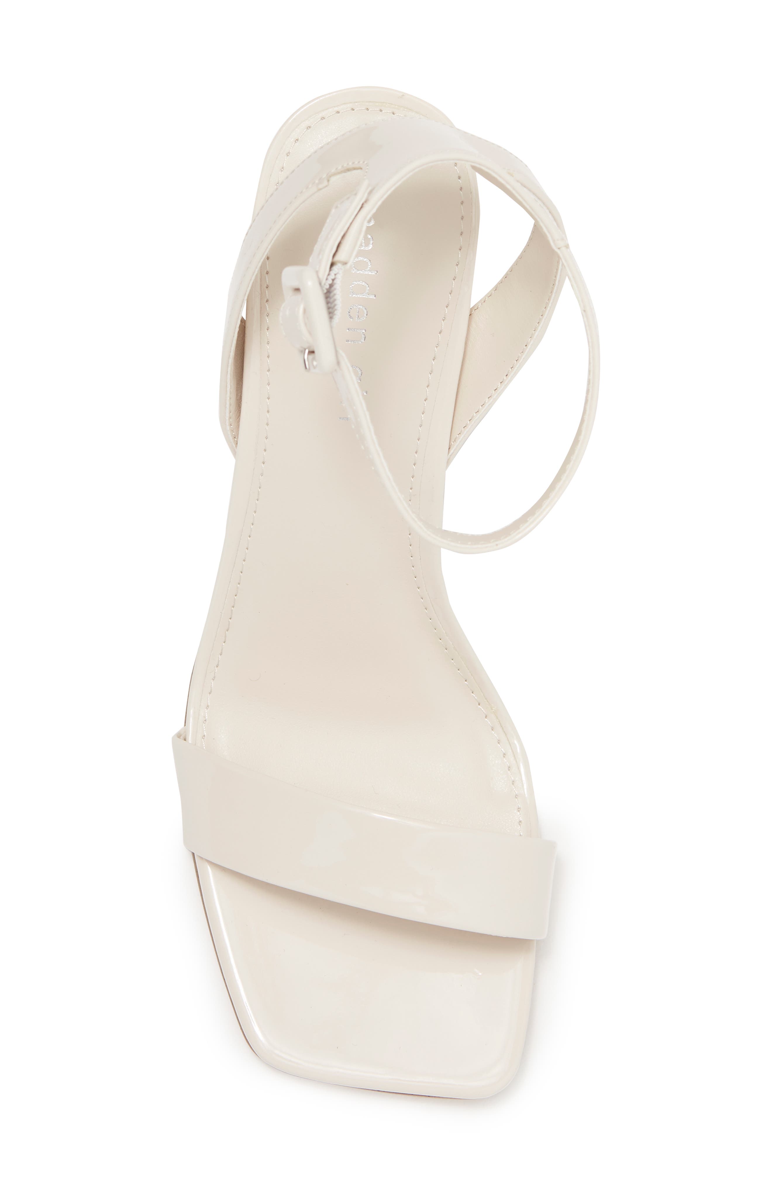 Winni Open Toe Heeled Sandal, Alternate, color, CREAM PATENT