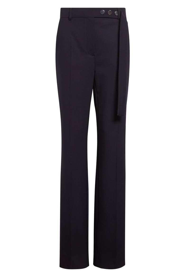 Harry Virgin Wool Flare Leg Pants, Alternate, color, MIDNIGHT BLUE