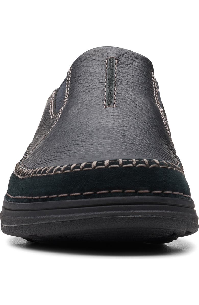 Clarks<sup>®</sup> Nature 5 Walk Slip-On Sneaker, Alternate, color, Black Comb