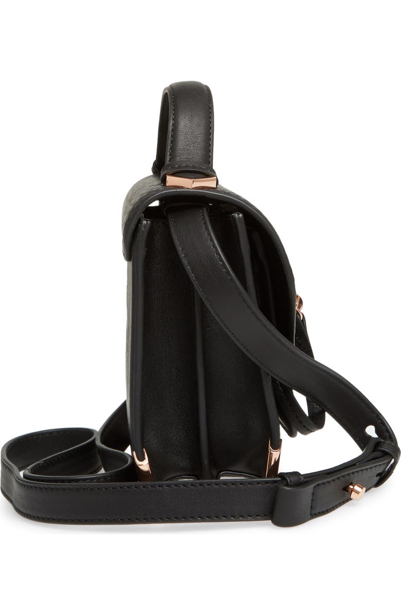 Mackage Mini Rubie Leather Shoulder Bag, Alternate, color,