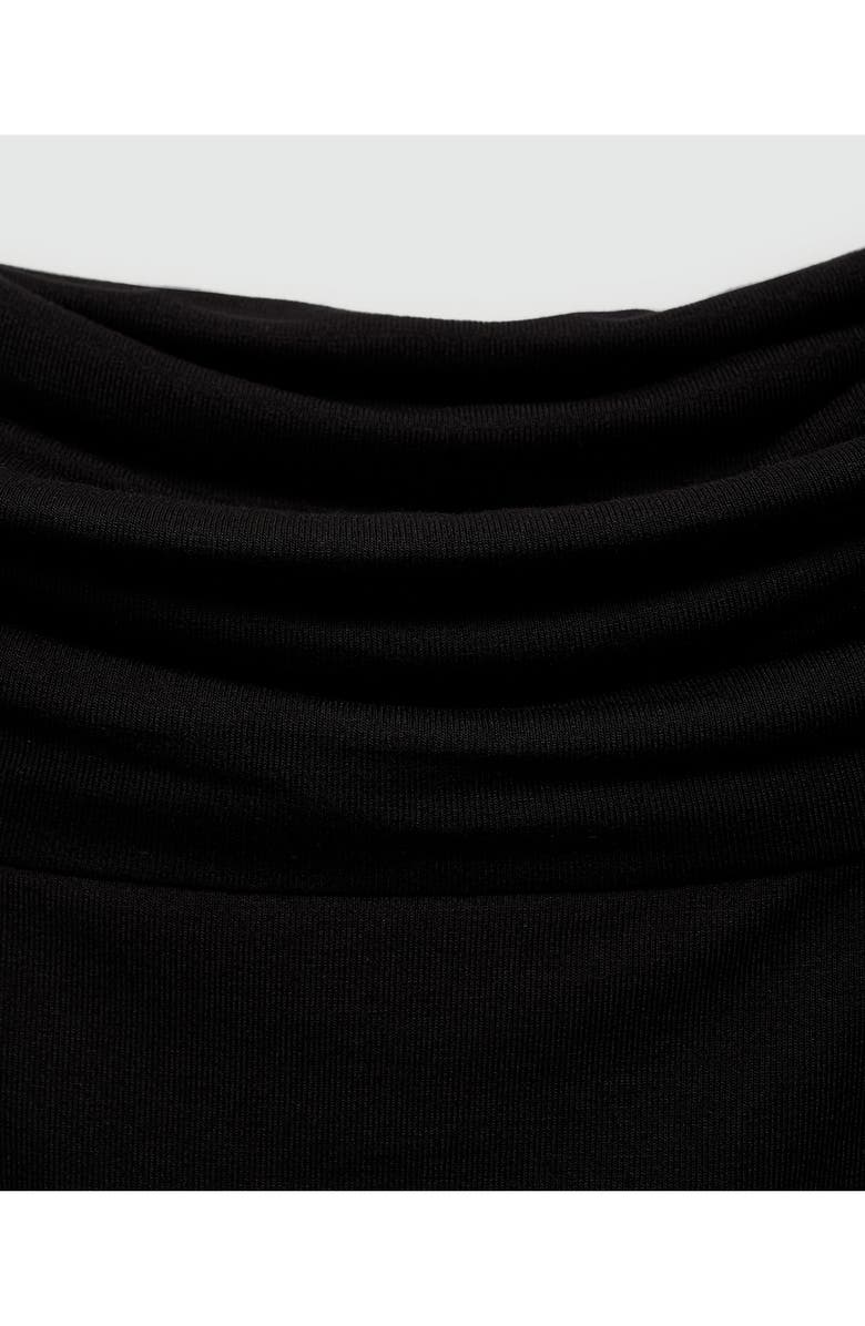 MANGO Off the Shoulder Long Sleeve T-Shirt, Alternate, color, 