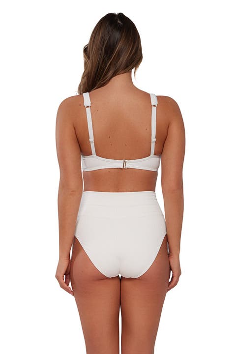 Hannah High Waist Bikini Swim Bottoms