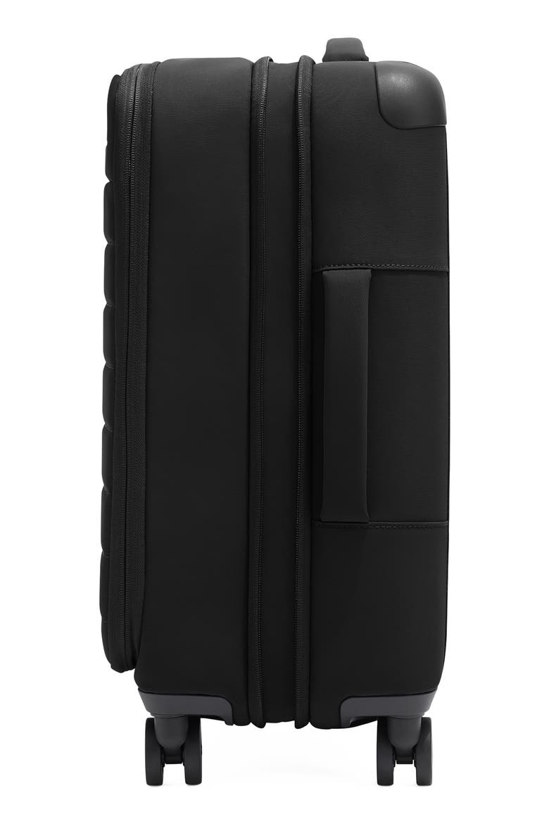 The Softside Medium Suitcase, Alternate, color, JET BLACK