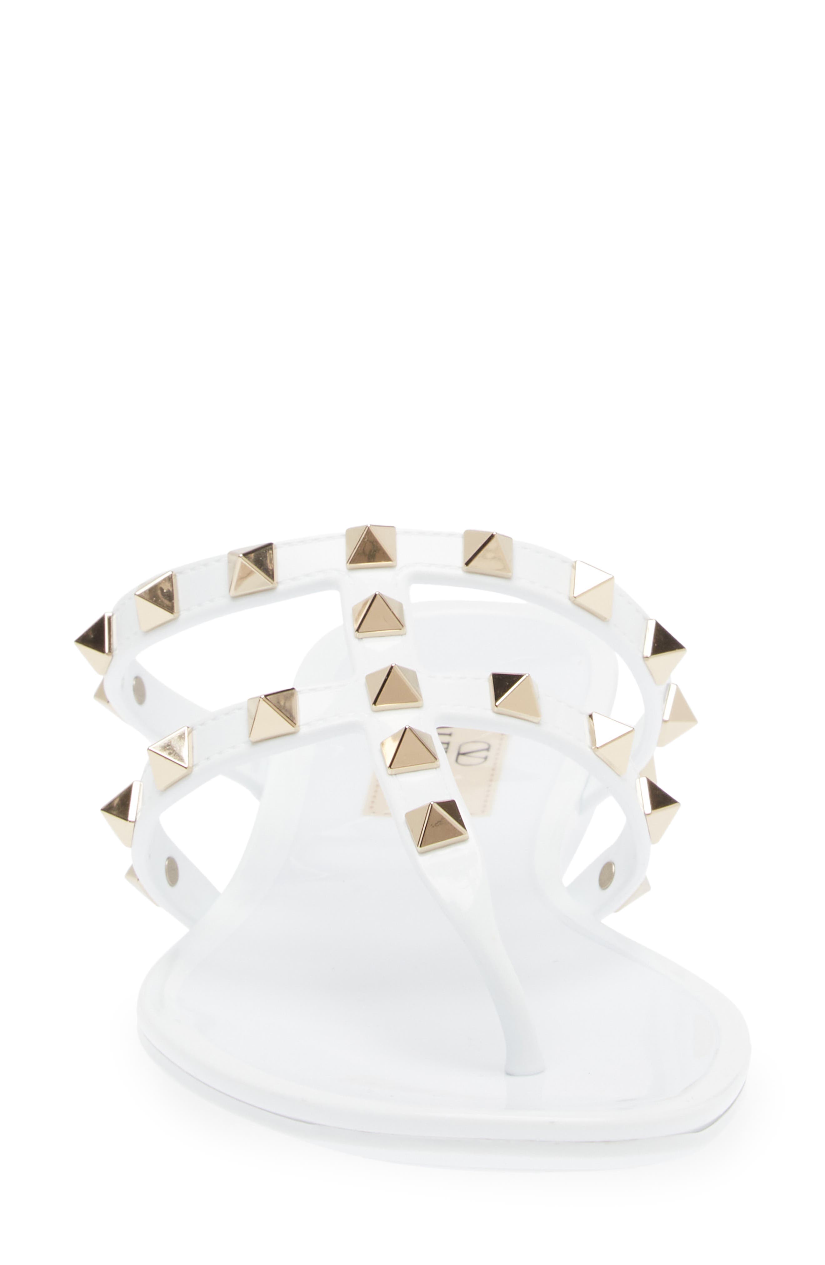 Valentino Garavani Rockstud Jelly Sandal, Alternate, color, 