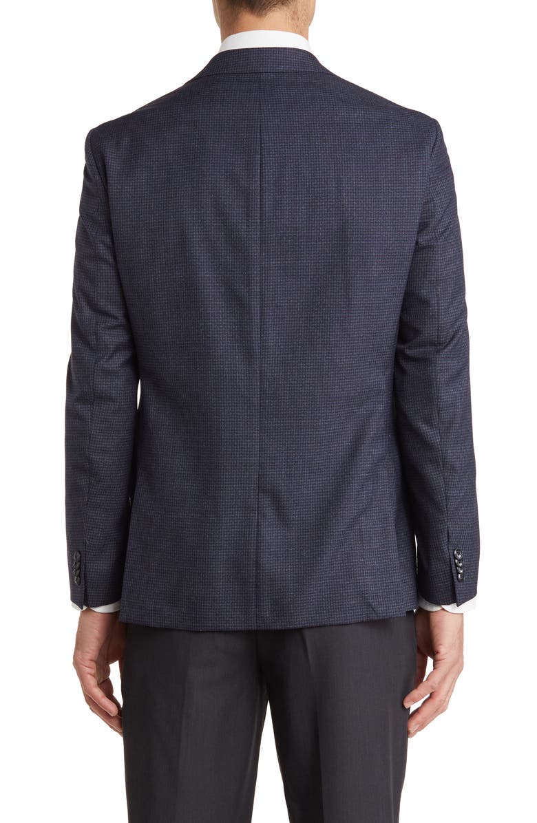 Michael Kors Collection Plaid Wool Blend Sport Coat, Alternate, color, 