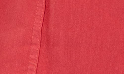 Kut From The Kloth Katana Drawstring Linen Blend Shorts In Watermelon