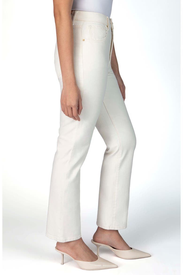 The Kate Petite Straight Leg Jean, Alternate, color, Pearl