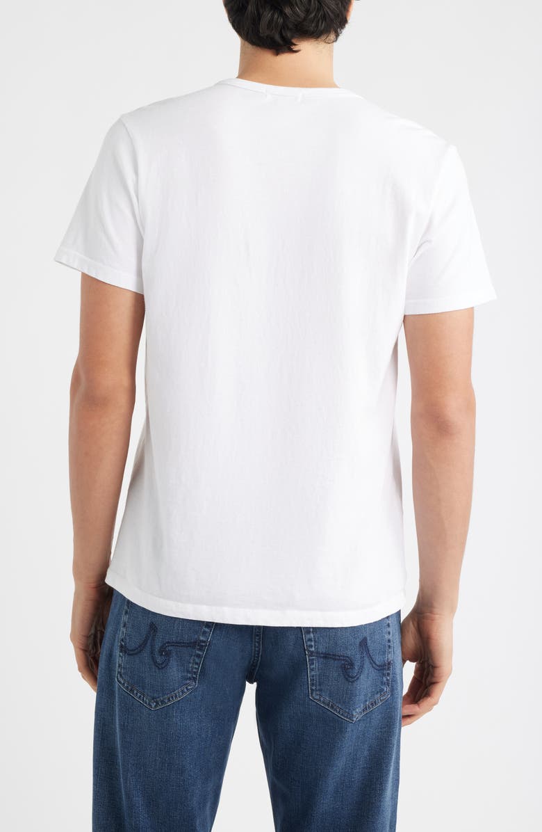 AG Nick Cotton Pocket T-Shirt, Alternate, color, White