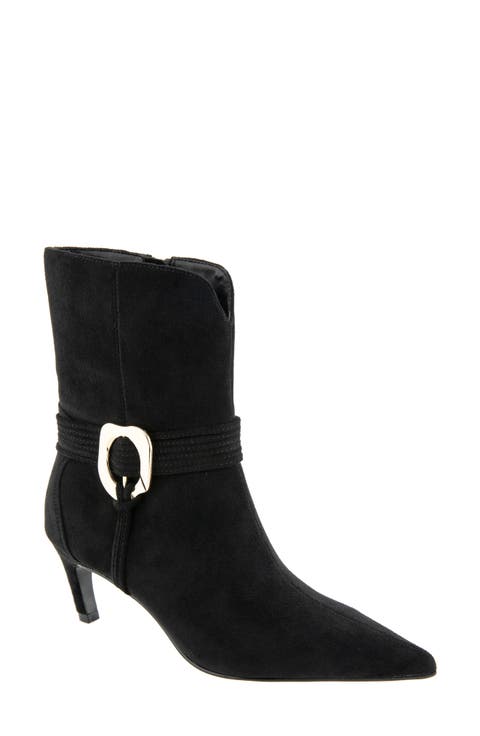 Zoryn Belted Pointed Toe Boot