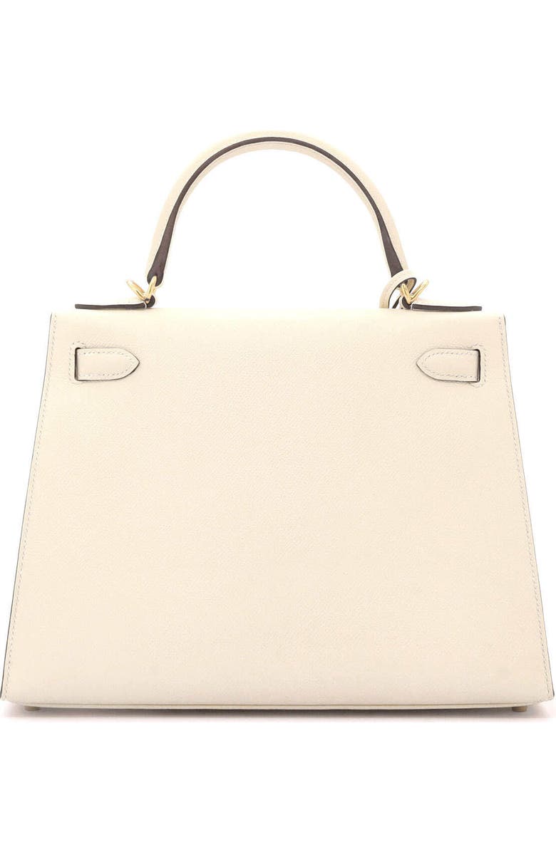 Pre-Owned Hermes Kelly Handbag Light Epsom with Gold Hardware 28, Alternate, color, Craie