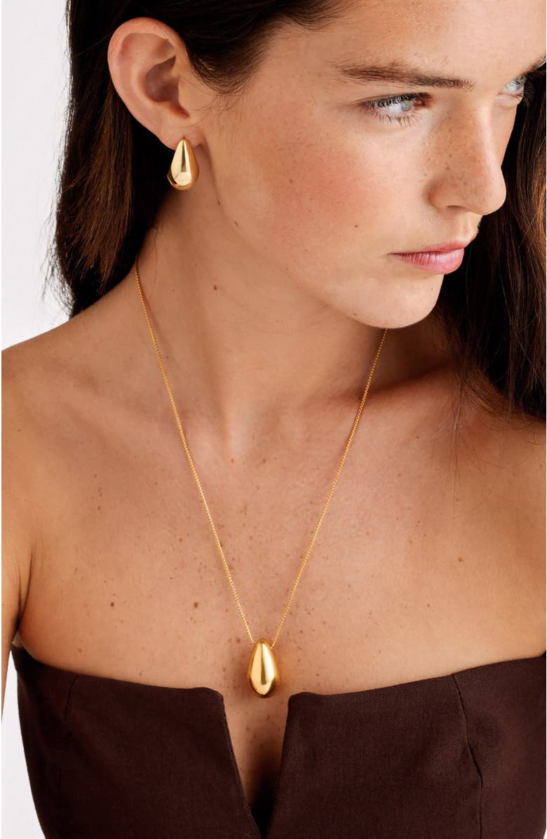 Katie Loxton Aura Earrings, Alternate, color, Gold