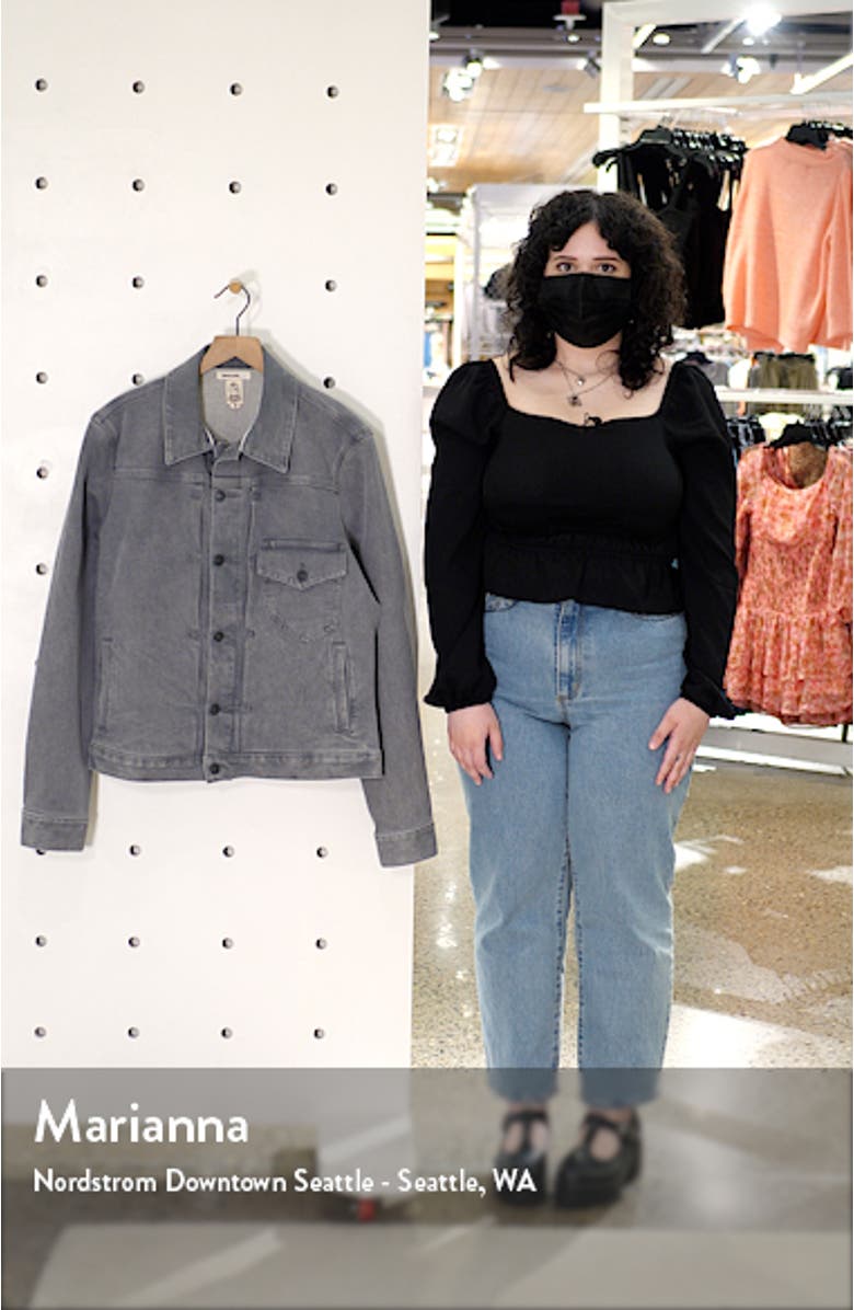 Men's Stretch Denim Jacket, sales video thumbnail