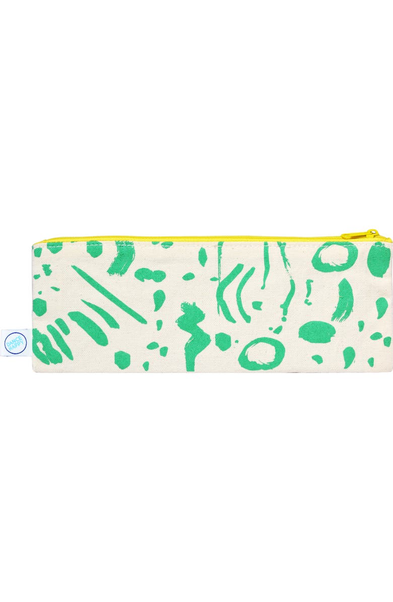 Dance Happy Be You, Not Them pencil case, Alternate, color, Sweet Pea