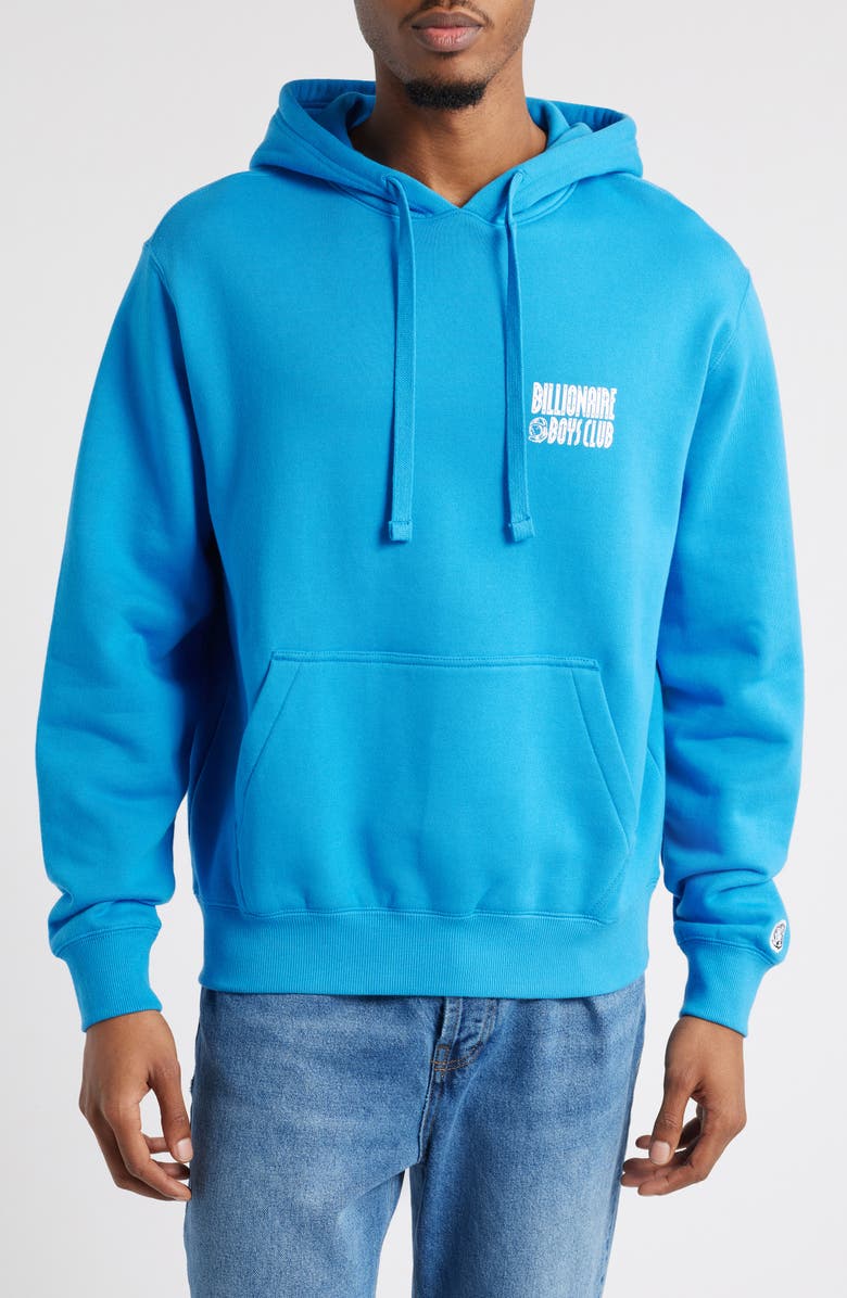 Billionaire Boys Club BB Dune Alpha Graphic Hoodie, Main, color, French Blue