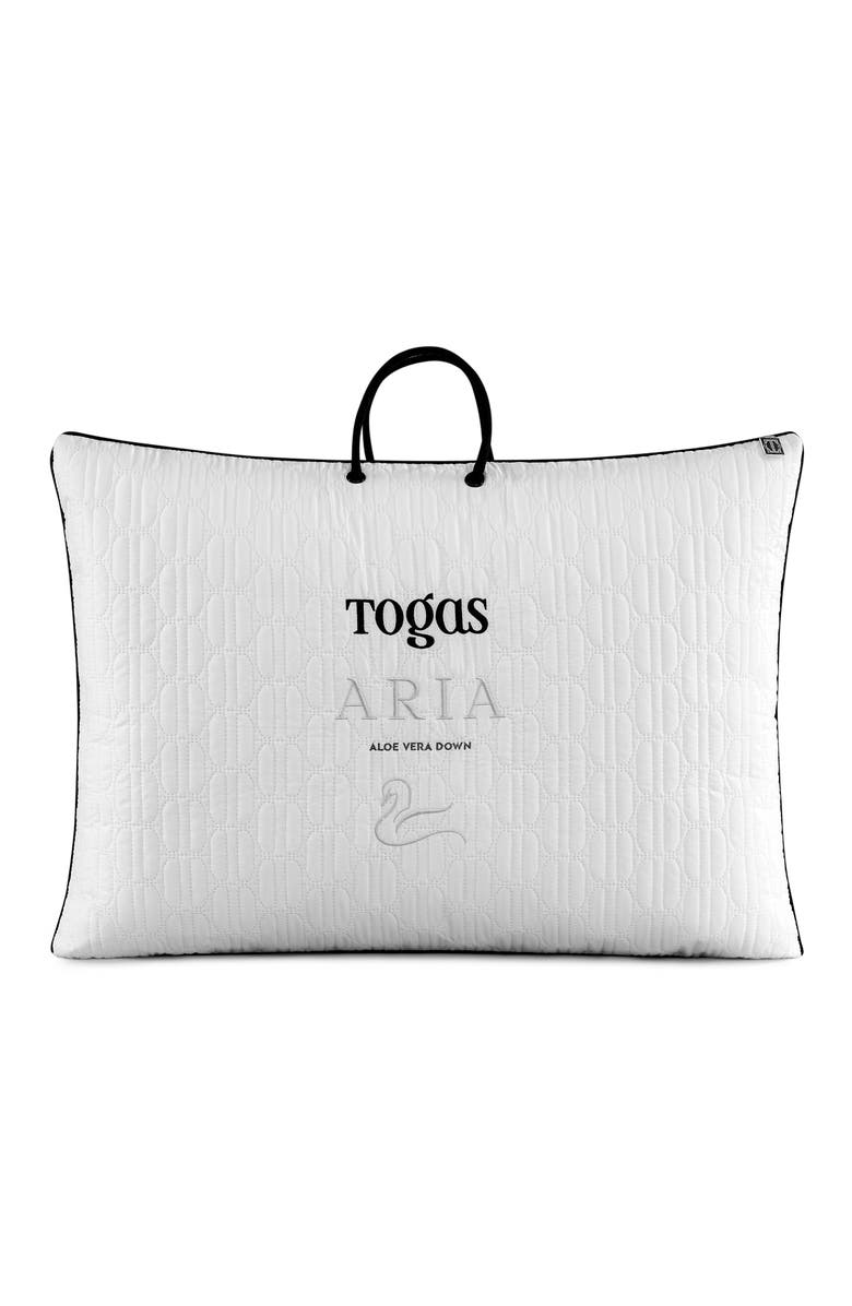 Togas Aria pillow, Alternate, color, White