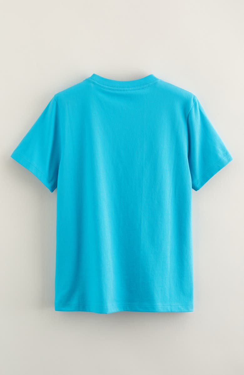 Tucker + Tate Kids' Graphic T-Shirt, Alternate, color, Teal Plumage Scooter Rex