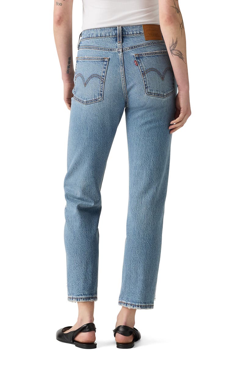 Levi's<sup>®</sup> Wedgie Straight Leg Jeans, Alternate, color, Invest Access