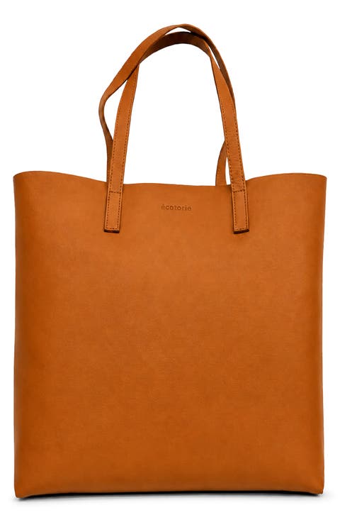 Agatha Leather Tote Bag
