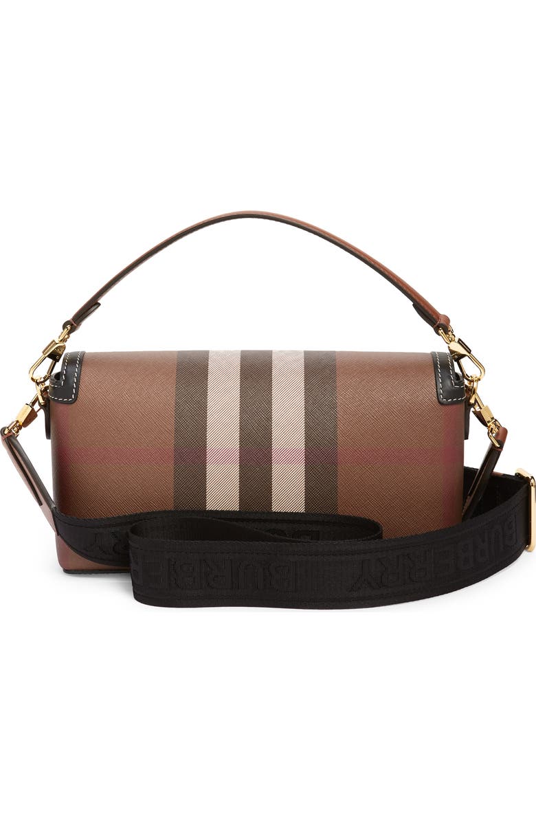 Burberry Small Note Check Crossbody Bag, Alternate, color,