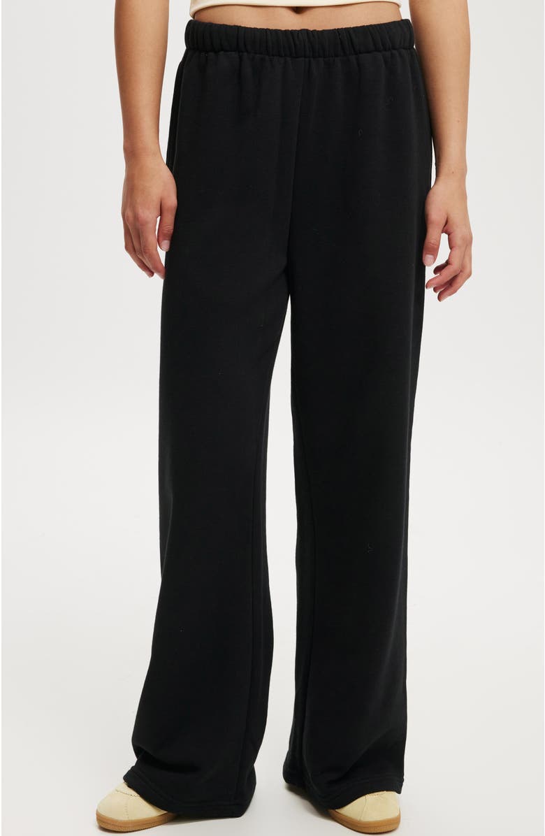 Cotton On Women's Classic Fleece Wide Leg Sweatpant, Main, color,